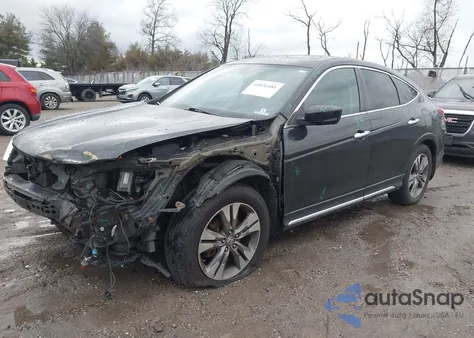 2015 Honda Crosstour Ex-L V6 from USA, damaged, VIN 5J6TF2H57FL002787